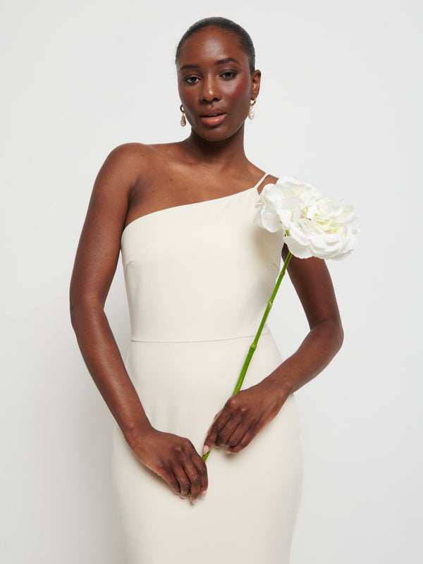 Pretty Lavish Amelia Crepe Maxi Bridesmaid Dress