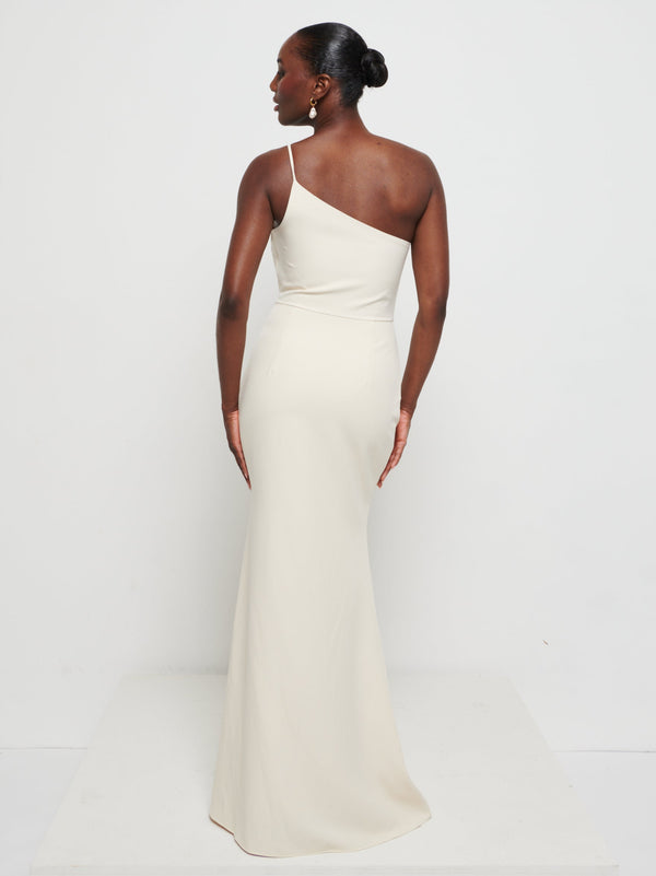 Pretty Lavish Amelia Crepe Maxi Bridesmaid Dress