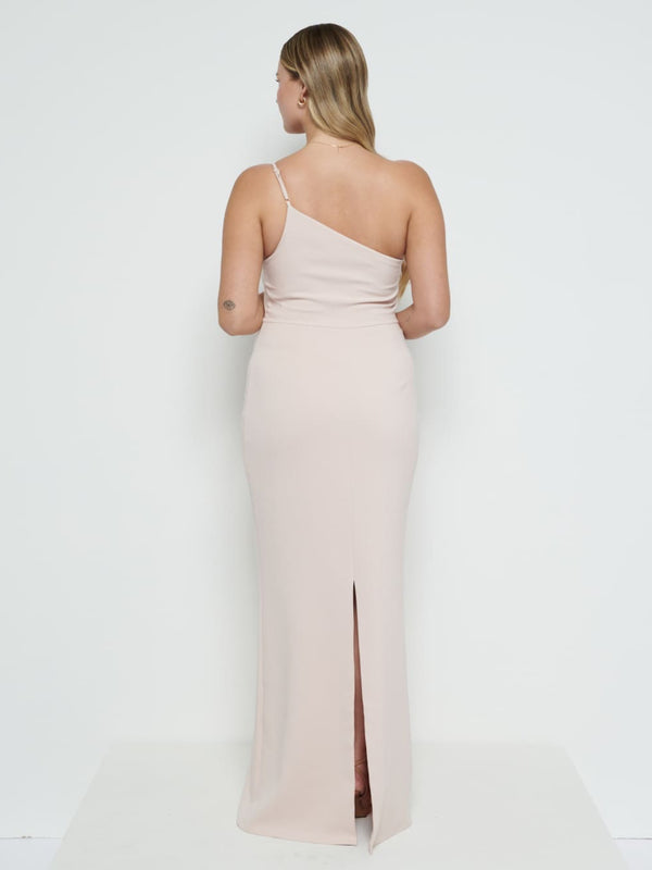 Pretty Lavish Amelia Crepe Maxi Bridesmaid Dress