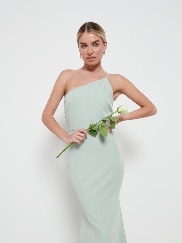 Pretty Lavish Amelia Crepe Maxi Bridesmaid Dress