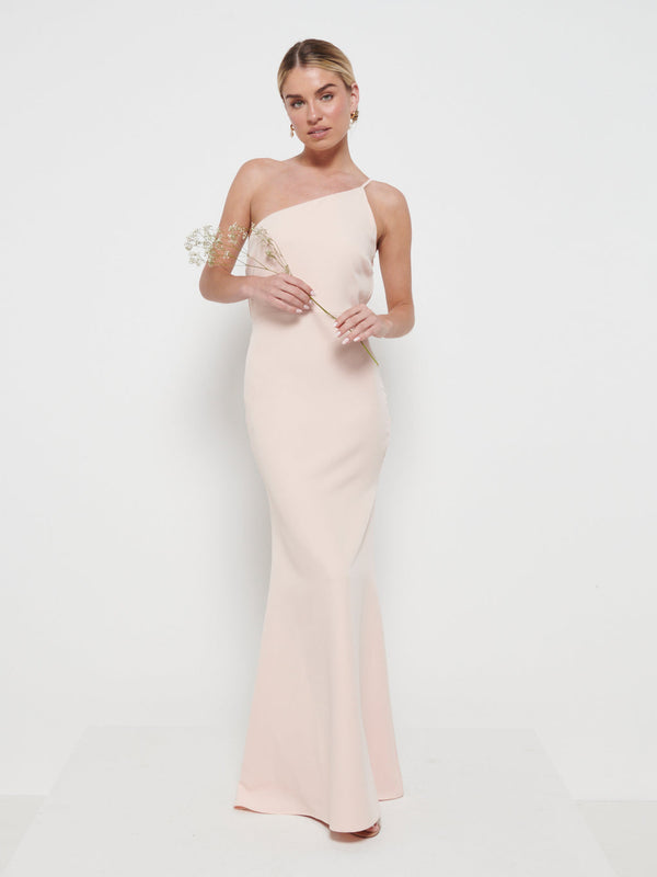 Pretty Lavish Amelia Crepe Maxi Bridesmaid Dress