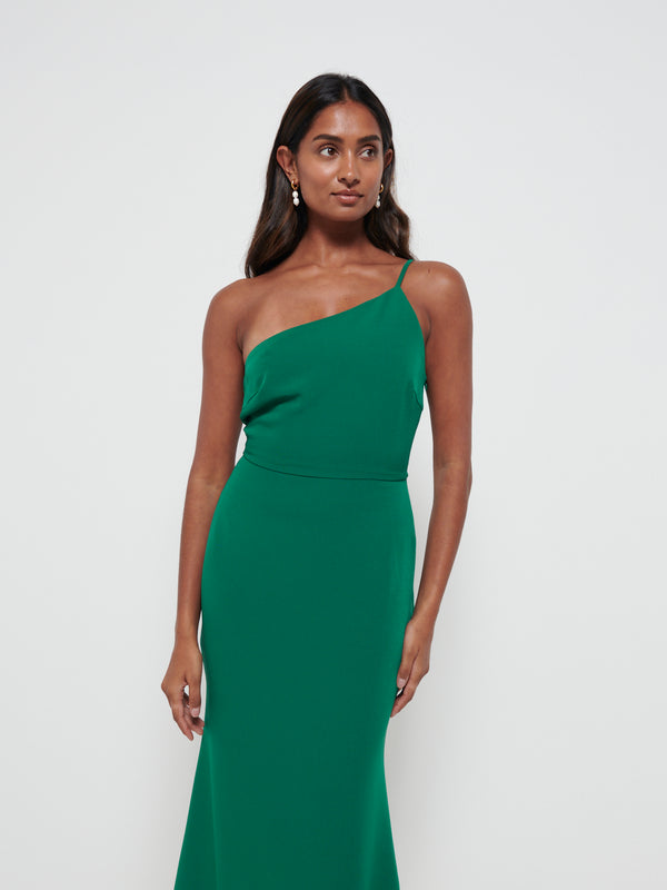 Pretty Lavish Amelia Crepe Maxi Bridesmaid Dress