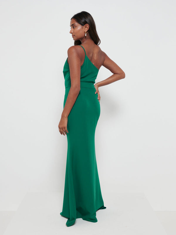 Pretty Lavish Amelia Crepe Maxi Bridesmaid Dress