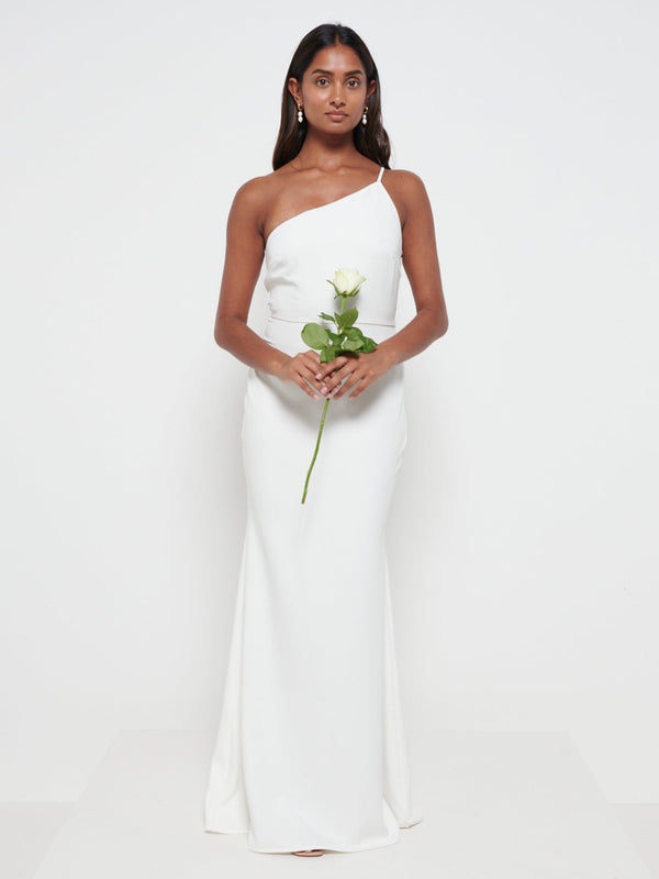 pretty lavish Amelia Crepe Maxi Dress