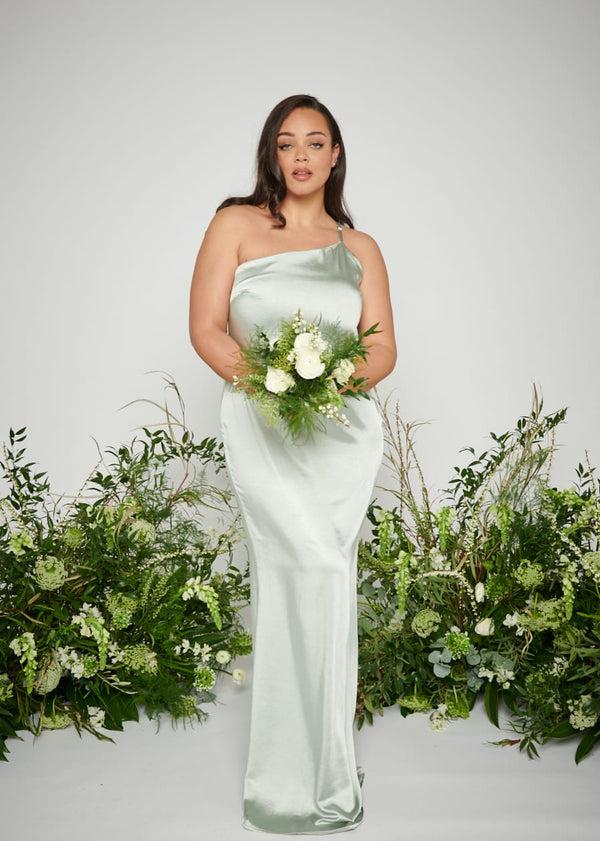 Pretty Lavish Amelia Maxi Bridesmaid Dress Curve