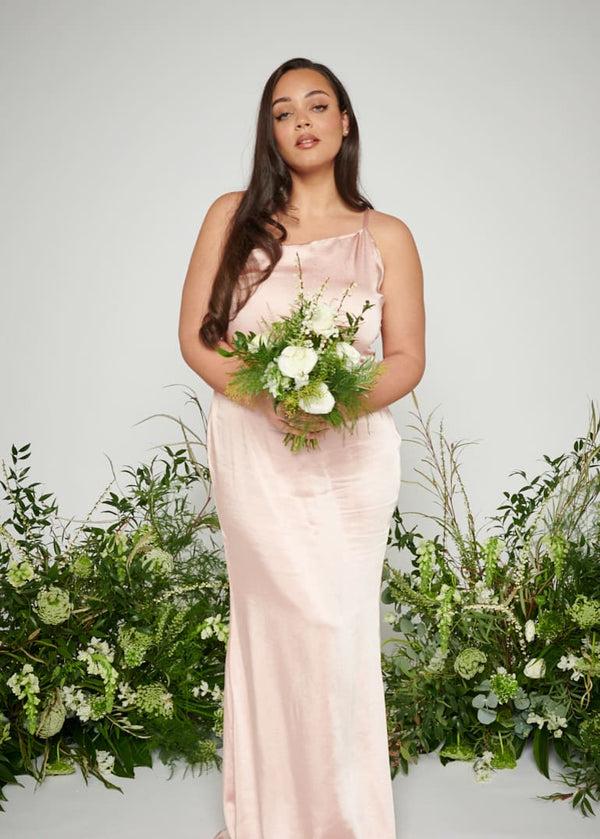 pretty lavish Amelia Maxi Bridesmaid Dress Curve