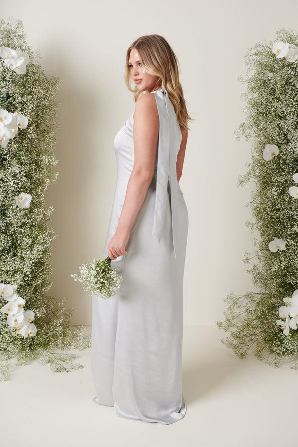 Pretty Lavish Amelia Tie Maxi Bridesmaid Dress
