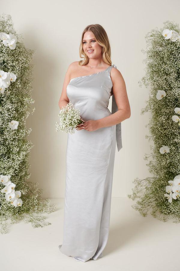 Pretty Lavish Amelia Tie Maxi Bridesmaid Dress