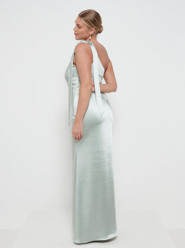Pretty Lavish Amelia Tie Maxi Bridesmaid Dress