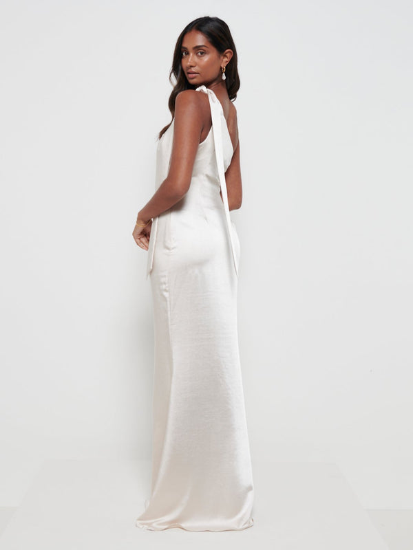 Pretty Lavish Amelia Tie Maxi Bridesmaid Dress