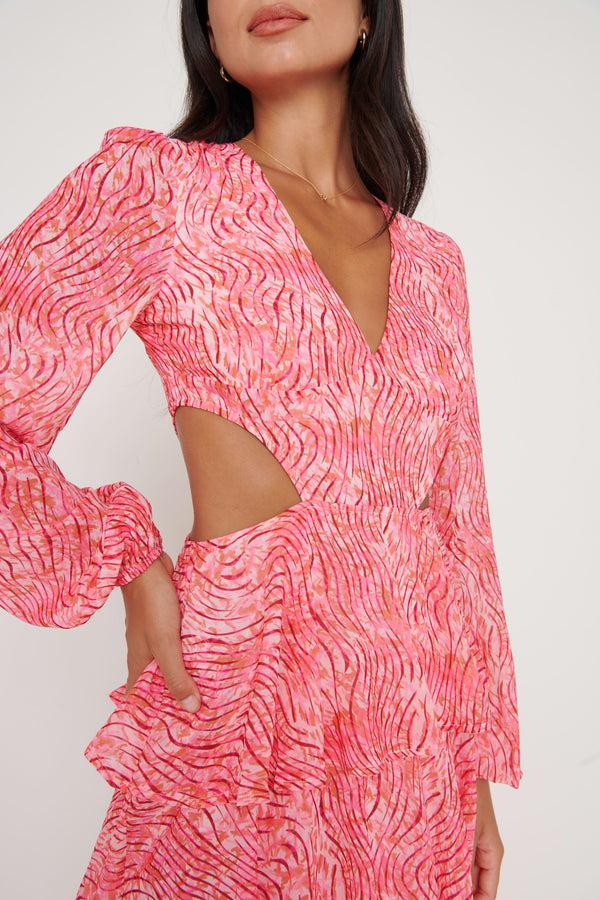 Pretty Lavish Ashton Cut Out Maxi Dress