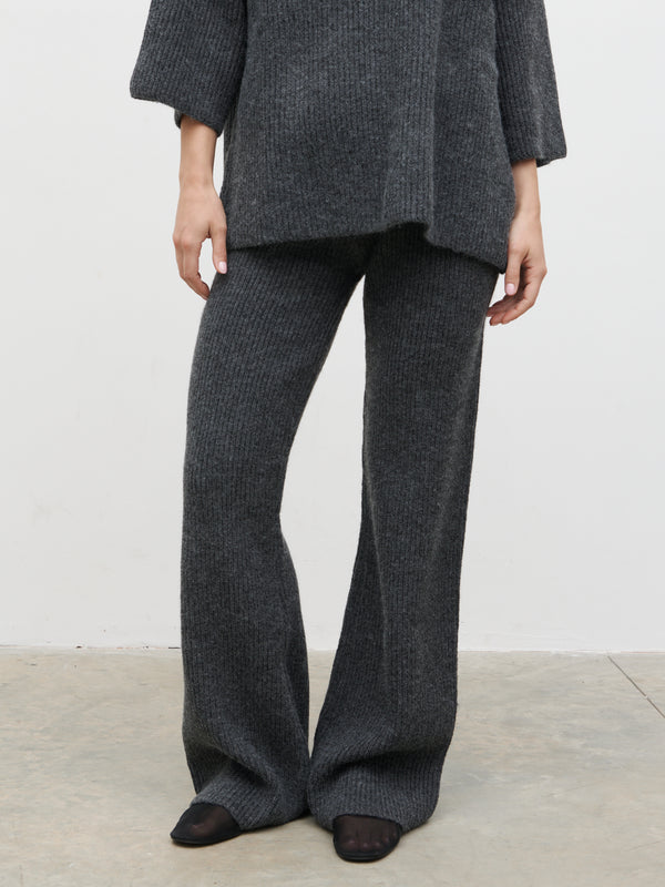 Pretty Lavish Beautrix Knit Straight Leg Trousers