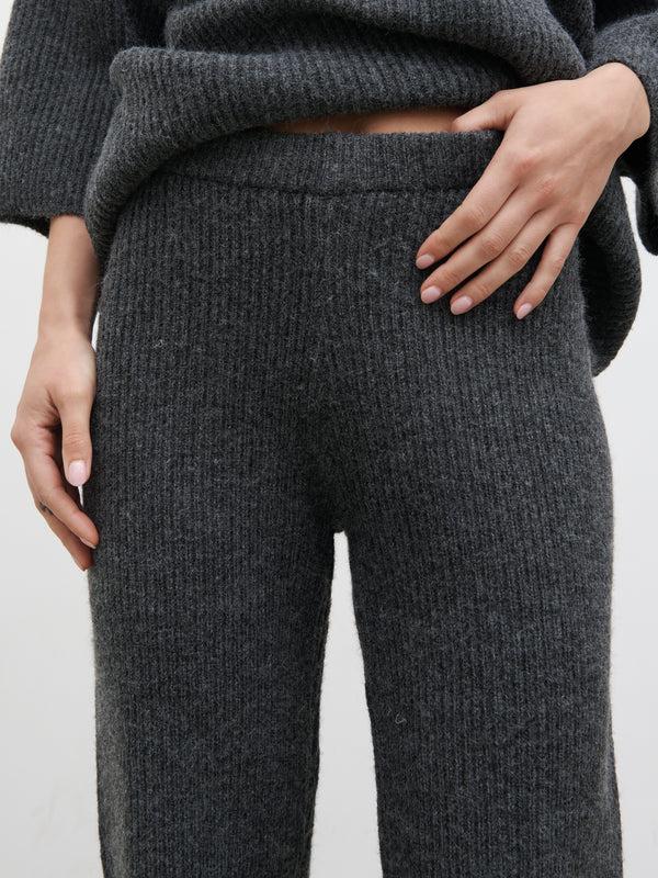 Pretty Lavish Beautrix Knit Straight Leg Trousers