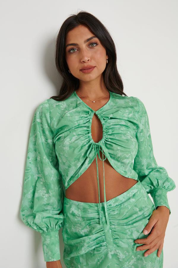 Pretty Lavish Bec Drawstring Top