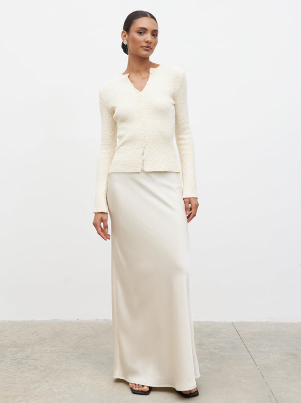 pretty lavish Breya Maxi Skirt