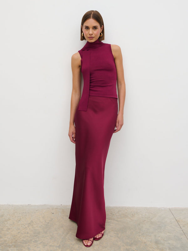 pretty lavish Breya Maxi Skirt