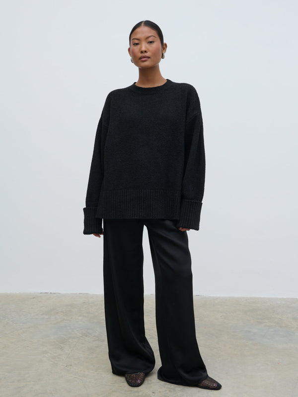 Pretty Lavish Breya Satin Drawstring Trousers