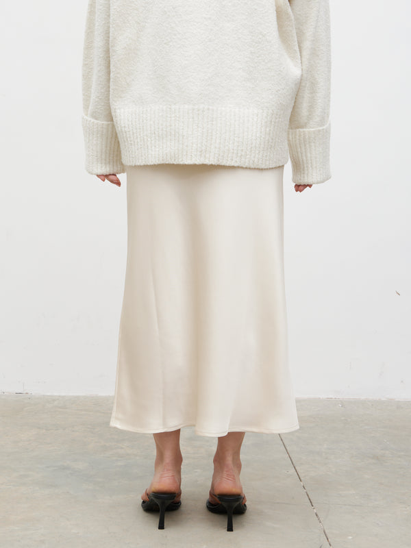 Pretty Lavish Breya Satin Midaxi Skirt