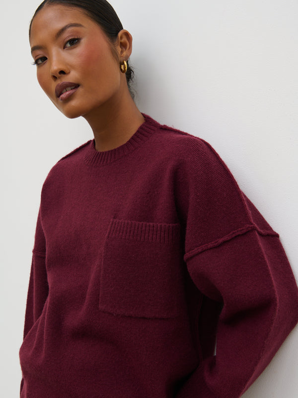 Pretty Lavish Bronte Pocket Knit Jumper