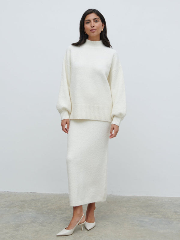 pretty lavish Camille Balloon Sleeve Knit Jumper