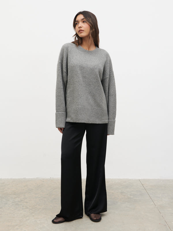 Pretty Lavish Camille Oversized Borg Jumper