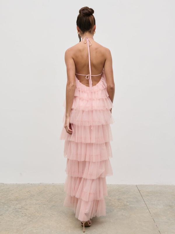 Pretty Lavish Carri Tulle Maxi Dress