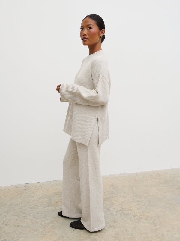 Pretty Lavish Chelsea Seam Detail Knit Jumper