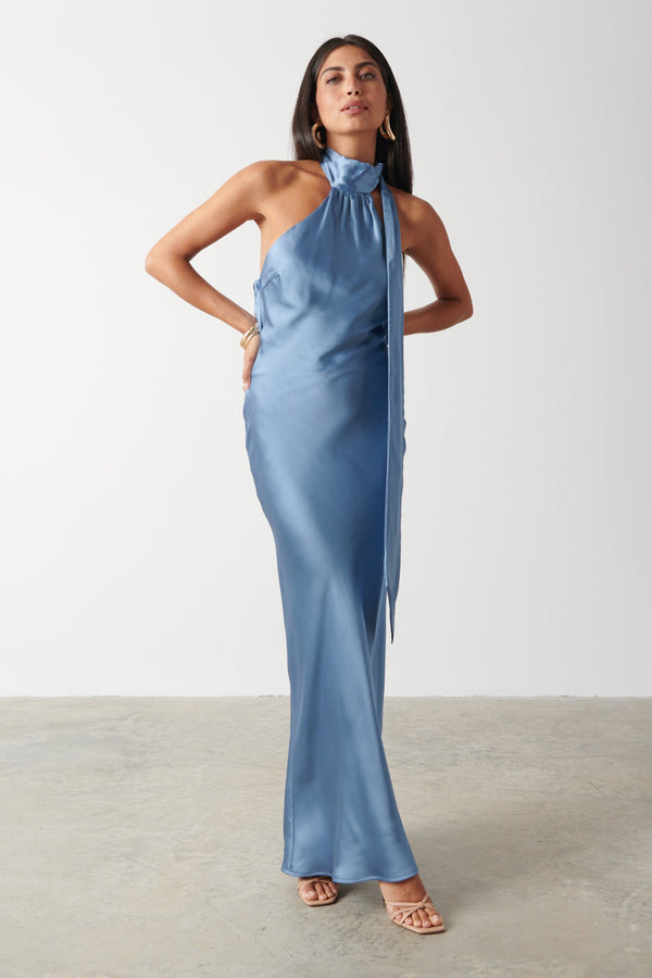Pretty Lavish Chloé Scarf Maxi Dress