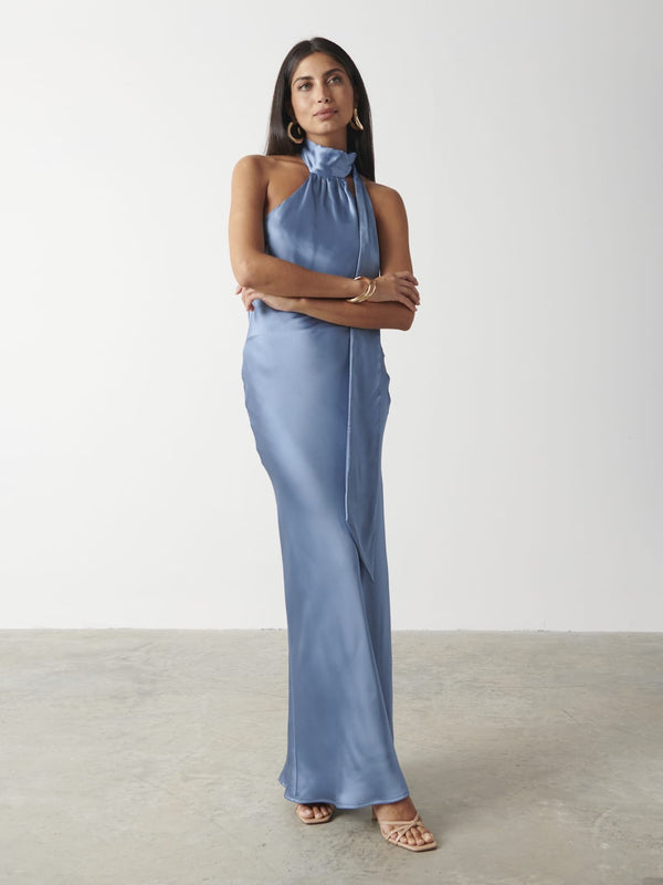 Pretty Lavish Chloé Scarf Maxi Dress