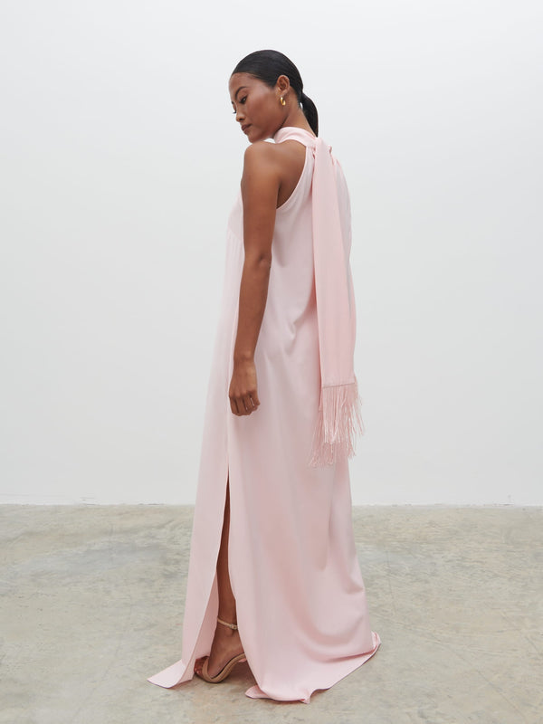 Pretty Lavish Cora Fringed Maxi Dress