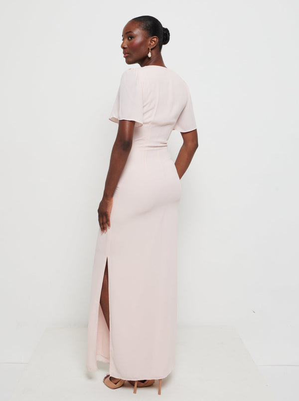 Pretty Lavish Edie Chiffon Maxi Bridesmaids Dress
