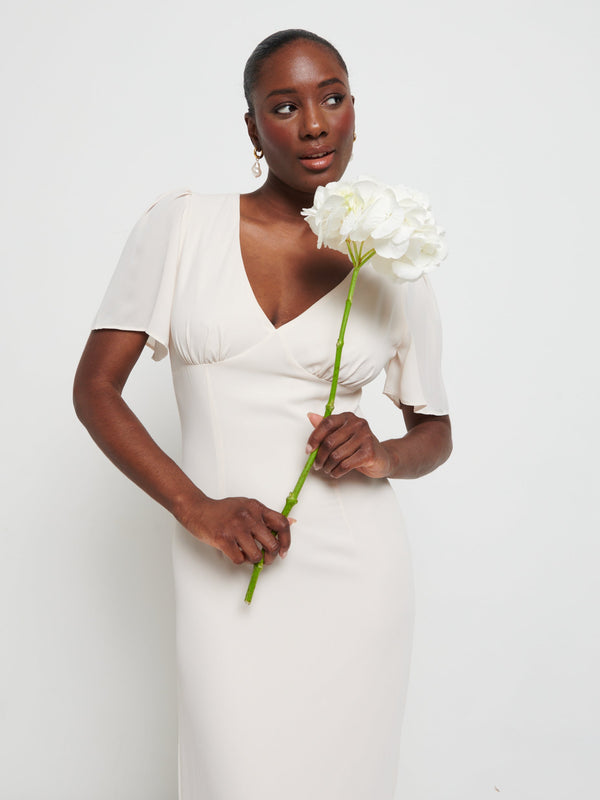 Pretty Lavish Edie Chiffon Maxi Bridesmaids Dress