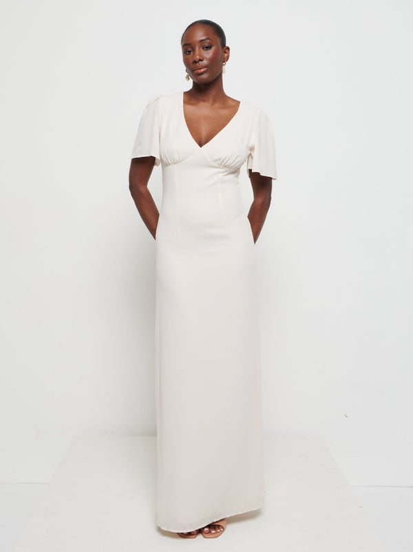 Pretty Lavish Edie Chiffon Maxi Bridesmaids Dress