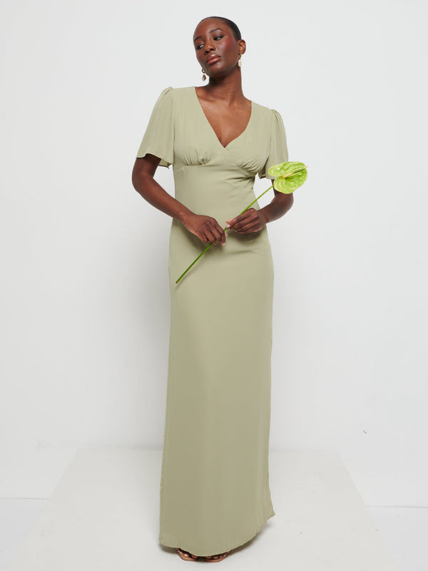 Pretty Lavish Edie Chiffon Maxi Bridesmaids Dress