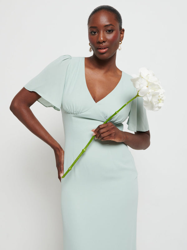 Pretty Lavish Edie Chiffon Maxi Bridesmaids Dress