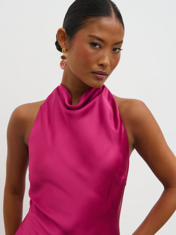 Pretty Lavish Edita Cowl Midaxi Dress