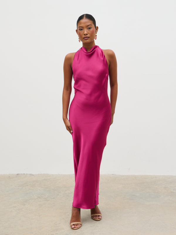 Pretty Lavish Edita Cowl Midaxi Dress