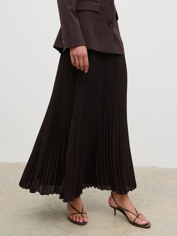 Pretty Lavish Elsa Pleated Midaxi Skirt