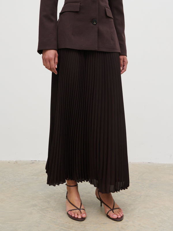 Pretty Lavish Elsa Pleated Midaxi Skirt