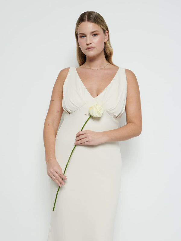 Pretty Lavish Esmee Crepe Maxi Bridesmaid Dress