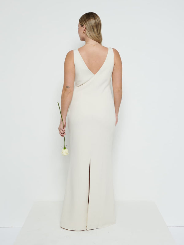 Pretty Lavish Esmee Crepe Maxi Bridesmaid Dress