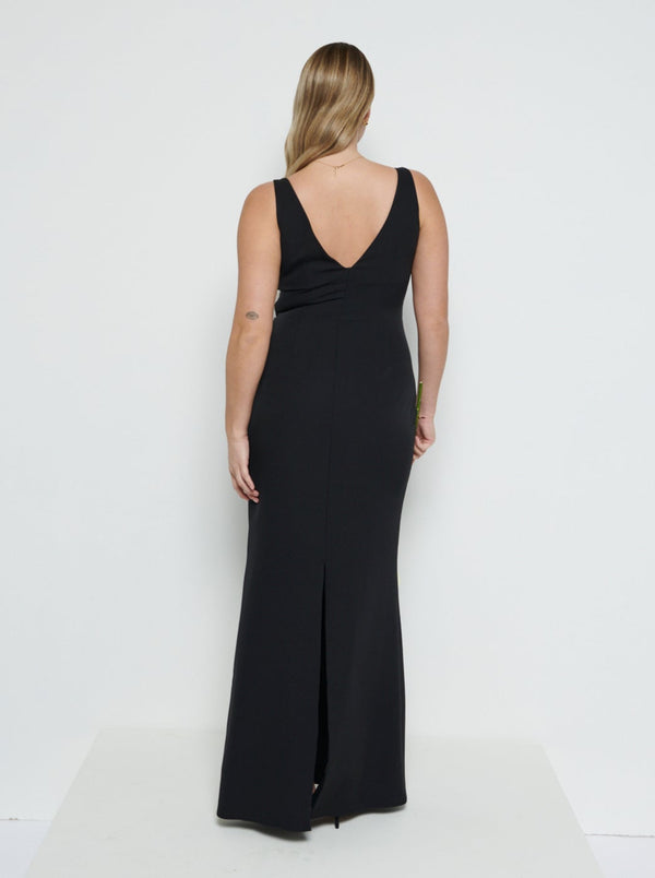 Pretty Lavish Esmee Crepe Maxi Bridesmaid Dress