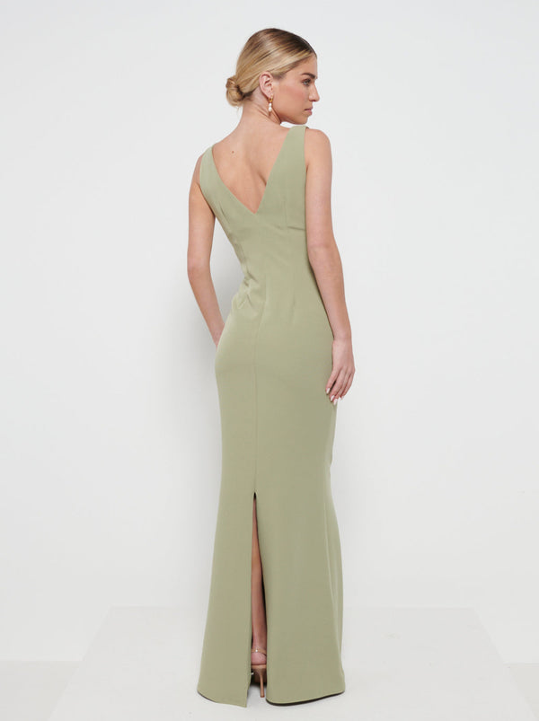 Pretty Lavish Esmee Crepe Maxi Bridesmaid Dress