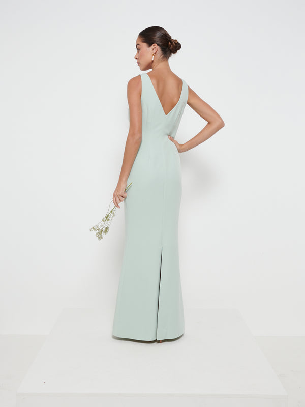 Pretty Lavish Esmee Crepe Maxi Bridesmaid Dress