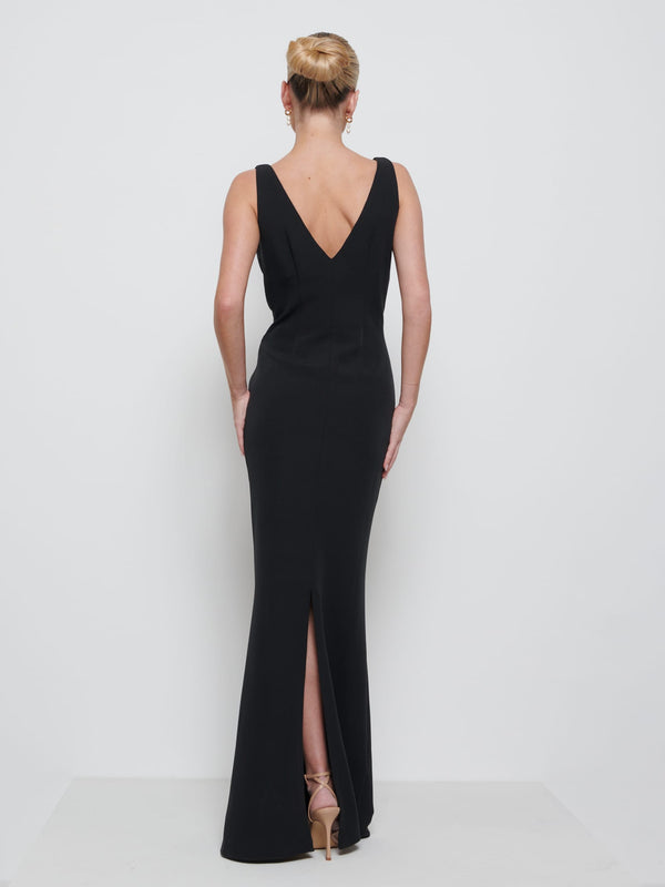 Pretty Lavish Esmee Crepe Maxi Bridesmaid Dress