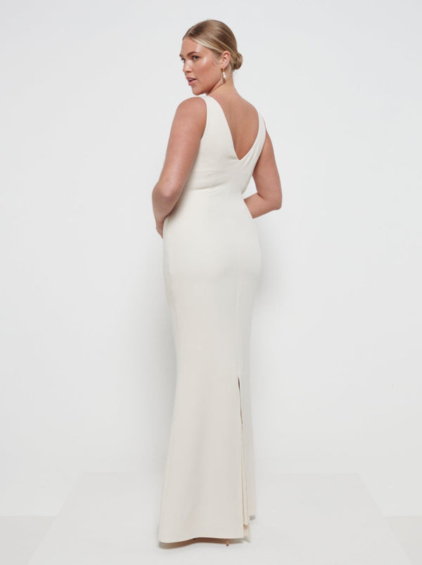 Pretty Lavish Esmee Crepe Maxi Bridesmaid Dress
