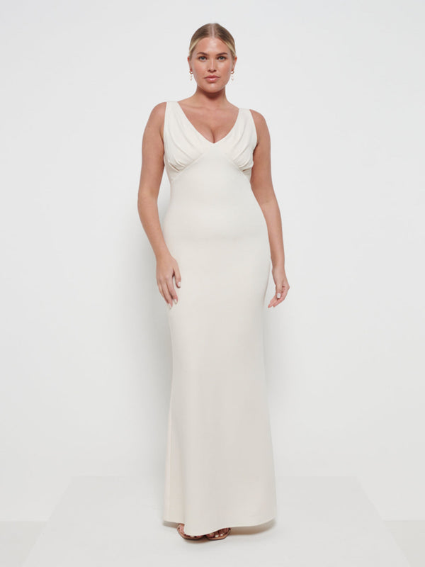 Pretty Lavish Esmee Crepe Maxi Bridesmaid Dress