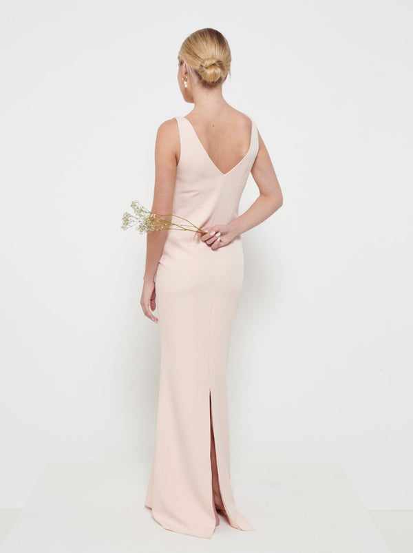 Pretty Lavish Esmee Crepe Maxi Bridesmaid Dress