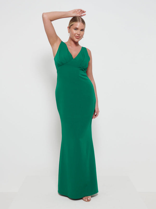 Pretty Lavish Esmee Crepe Maxi Bridesmaid Dress