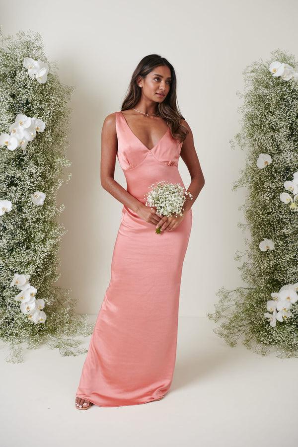 pretty lavish Esmee Maxi Bridesmaid Dress